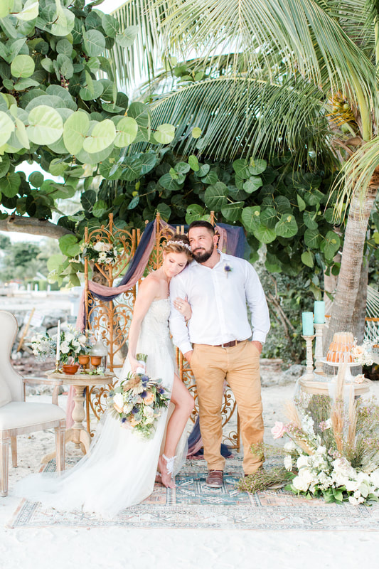 Destination Wedding Florida Keys, bride and groom